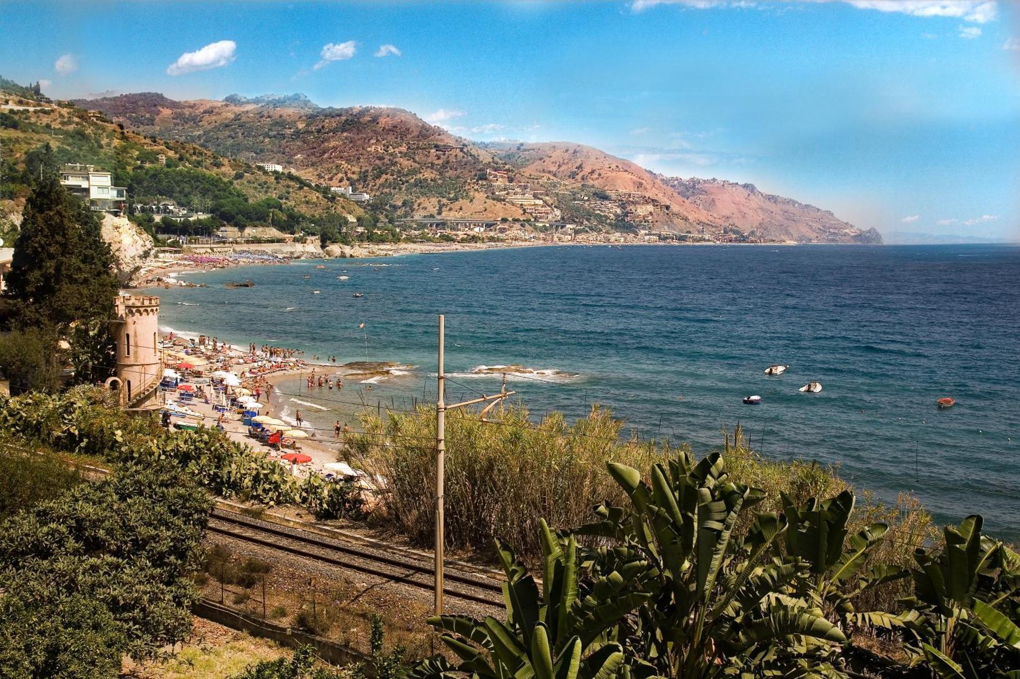 Hotel Baia Delle Sirene ตาออร์มินา ภายนอก รูปภาพ